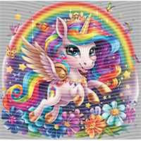 Rainbow Horse-RH 593
